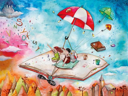 The flying book by keanne van de Kreeke