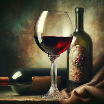 Rode Wijn I van Art Studio RNLD