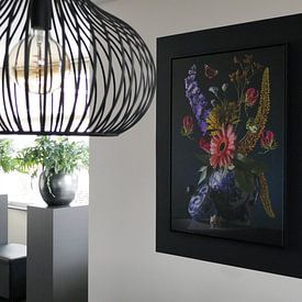 Customer photo: Royal Flora by Fine Art Flower - Artist Sander van Laar, on canvas