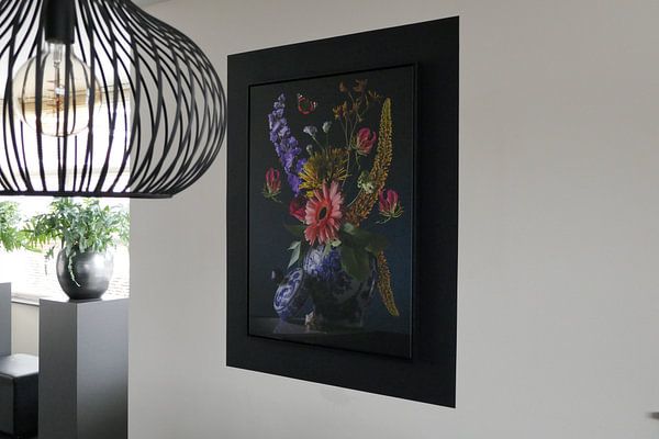 Customer photo: Royal Flora by Fine Art Flower - Artist Sander van Laar, on canvas