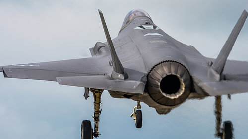 U.S. Air Force Lockheed Martin F-35 Lighting II.
