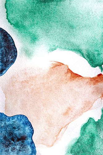 Modern Abstract Pastel | Aquarel | 002