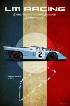 LM Racing Porsche 917 Blue