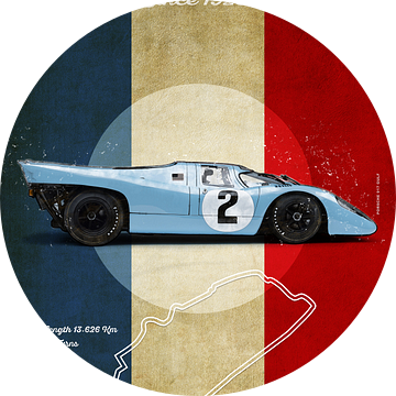 LM Racing Porsche 917 Blauw