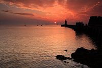 Château Cornet au lever du soleil