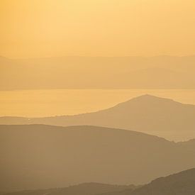 Sonnenuntergang in Griechenland von Jan Fritz