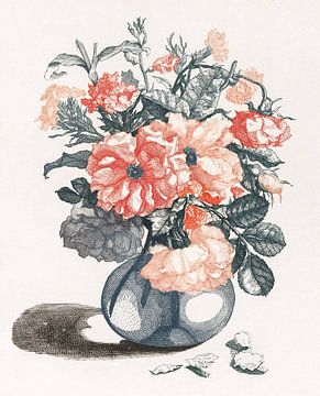 Bloemen in een vaas, Johan Teyler
