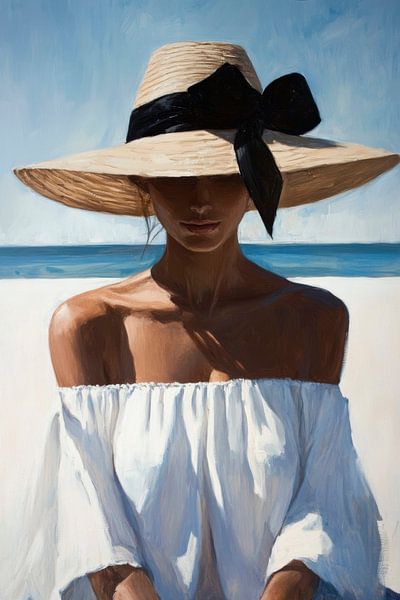 Sommerliche Strandstimmung von Poster Art Shop