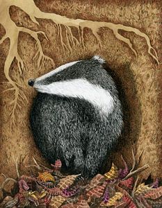 Ode to the badger by Marieke Nelissen