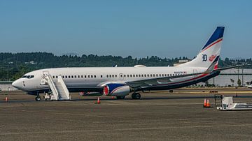 Boeing 737-800 VIP vliegtuig. van Jaap van den Berg