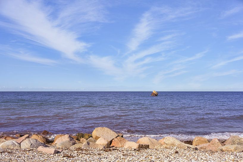 Oostzeeplug op Fehmarn van Michael Valjak
