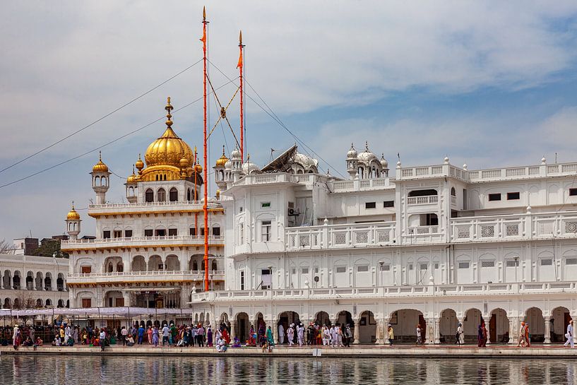 Der Goldene Tempel von Amritsar von Roland Brack