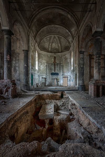 Gravestone Church von Frans Nijland