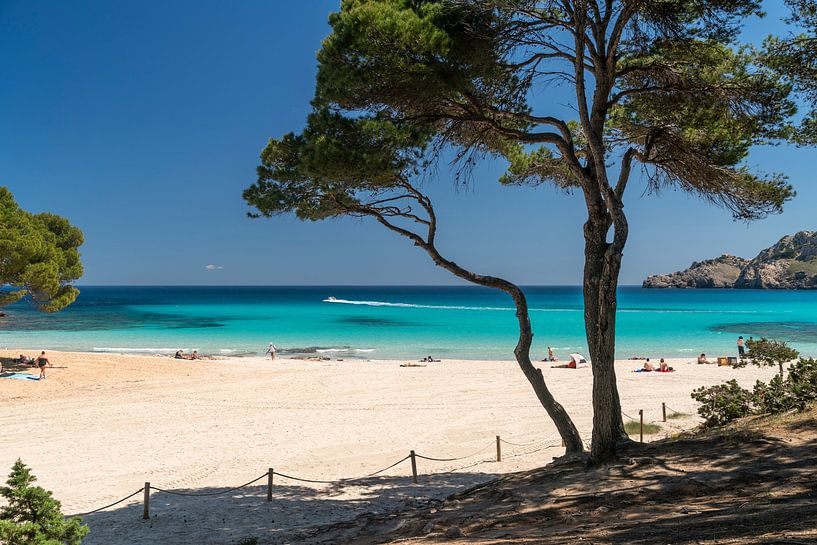 Cala Agulla near Cala Rajada, Mallorca by Peter Schickert