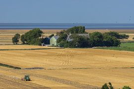 Sexbierum and surroundings from the tower of the Sixtus church by Meindert van Dijk