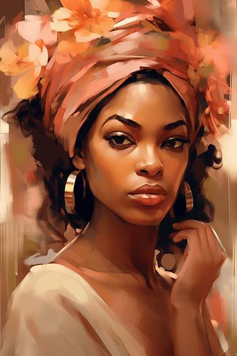Afrikaanse Elegance in Pastel
