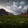 Storm in the Dolomites by Sven Broeckx