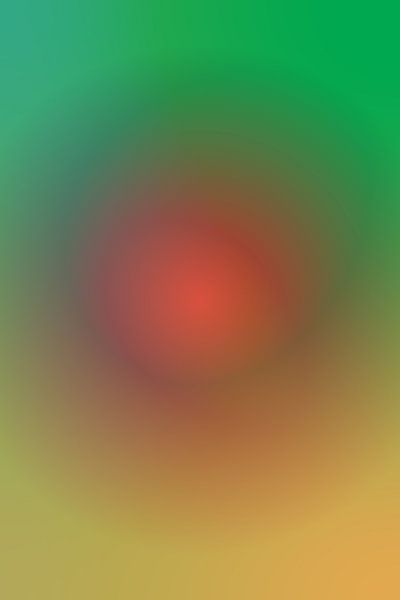 Pop-style soft gradient flow. Yellow, red, green. by Dina Dankers