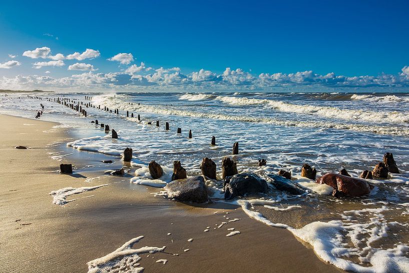 Die Ostseeküste bei Kühlungsborn an einem stürmischen Tag von Rico Ködder