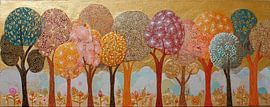 Abstracte Bomen | Golden Grove