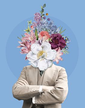 He Never Stopped Bringing me Flowers van Marja van den Hurk