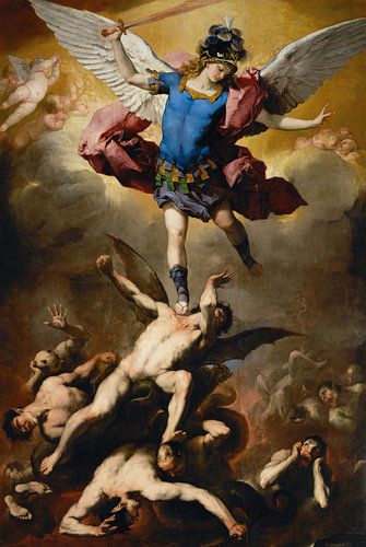 De val van de Rebel Angels, Luca Giordano