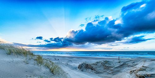 Wolken boven de Noordzee