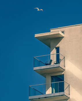 Balkon Möwe