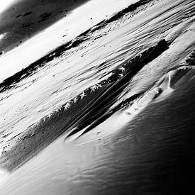 La plage de la mer du Nord à Noordwijk II sur Chantal Heusschen