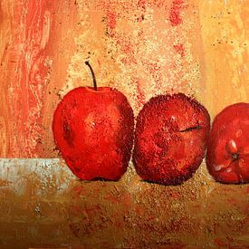 Stillleben mit Äpfeln van Andrea Meyer