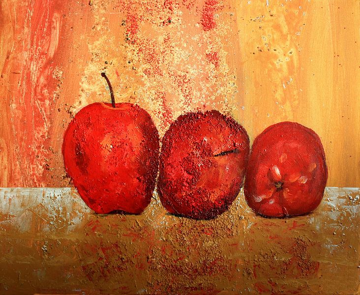 Stillleben mit Äpfeln van Andrea Meyer
