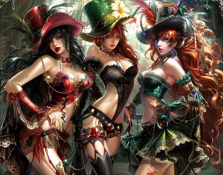 malerisches Bild einer Frau von Egon Zitter