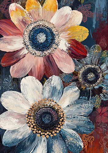 Bunte Blumen