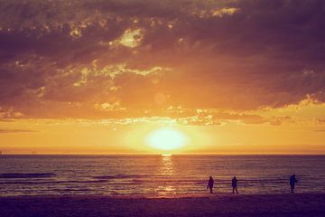 Sonnenuntergang am Strand