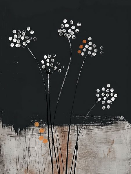 Hip illustration in Japandi style by Japandi Art Studio