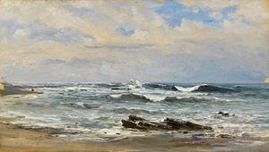 Carlos de Haes-Zeegolven, Paysage antique