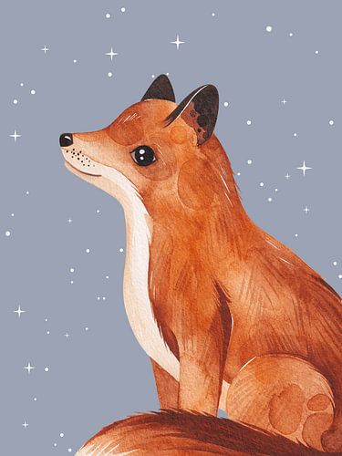 Vos met sterren