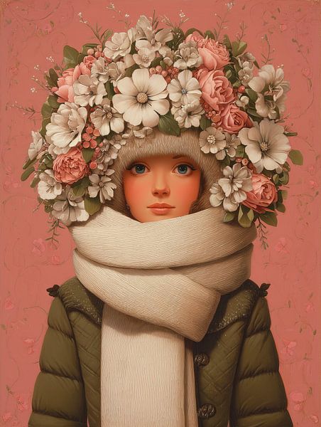 Gemütlicher Kranz von ARTEO Gemälde