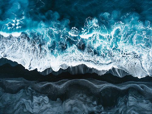 Plage noire en Islande