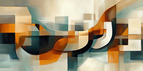 Modern abstracte vormen