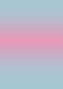 Roze en blauw van Studio Allee