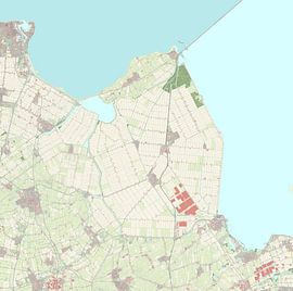 Map of Hollands Kroon