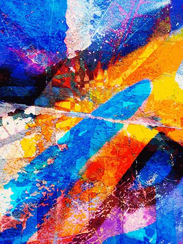 Modern, Abstract Digitaal Kunstwerk - Your Eyes Tell Me More