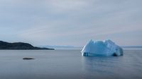 Eisberg auf See im Westen Grönlands