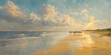 Paarden ter zee van Studio BB