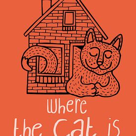 Home is where the cat is  by Trijnie Nanninga