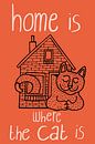Home is where the cat is van Trijnie Nanninga thumbnail