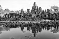 Angkor Wat, Kambodscha, 5. Dezember 2015 - Die Ruinen des Bayon Tempel in Angkor Wat in Kambodscha.  von Wout Kok Miniaturansicht