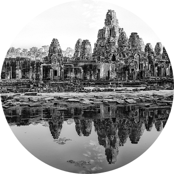 ANGKOR WAT, CAMBODIA, DECEMBER 5 2015 - Ruines van de Bayon temp van Wout Kok