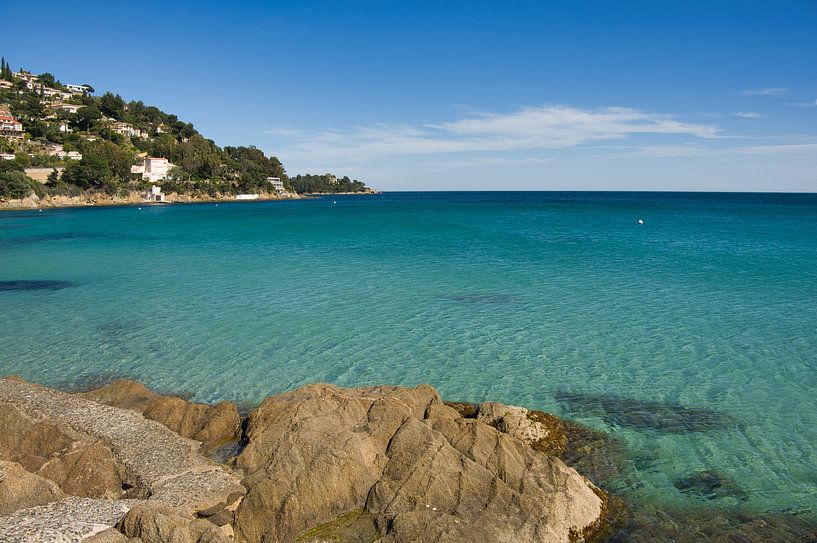 Cote d&#039;Azur in Zuid-Frankrijk van Tanja Voigt